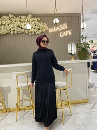 Misswhence Elbise 36813 - SİYAH