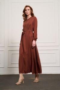 Misswhence Elbise 37831-T - TURUNCU