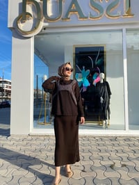Miswhence Tunik 36000 - KAHVE