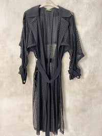 Müsemma Eylül Trench 5412 - SİYAH
