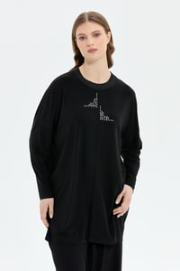 Müsemma Yüsra Takım 3993 - SİYAH