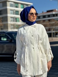 My312 Jakarlı Takım 1416 - EKRU