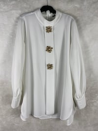 My312 Önü Taşlı Tunik 8231 - EKRU