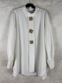My312 Önü Taşlı Tunik 8231 - EKRU