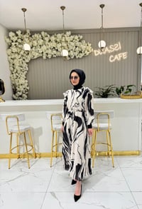 My8 Design Tasarım Elbise 5001 - BEJ