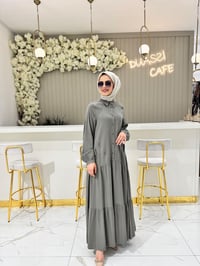 Nurcan Çetin 25135 Elbise  - HAKİ