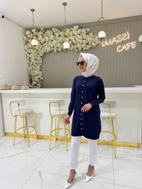 Nuss 300-t Hırka  - LACİVERT