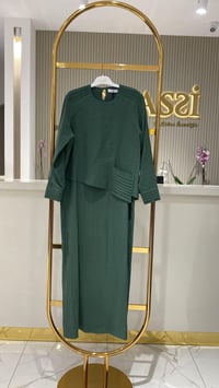 Nuss Elbise 2031-Y - YEŞİL