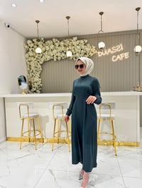 Nuss Elbise 2042-Y - YEŞİL