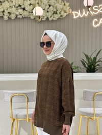 Nuss Tunik 3009-K - KAHVE
