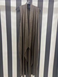 Omuz Dikiş Detaylı Yelek 24241 - KAHVE