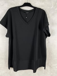 On Triko Bluz 31476 - SİYAH