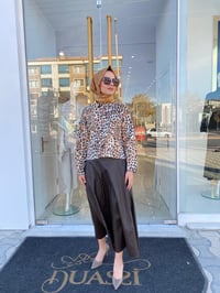 On Triko Ceket 44703 - Leopar