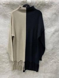 On Triko Kazak 45377 - SİYAH