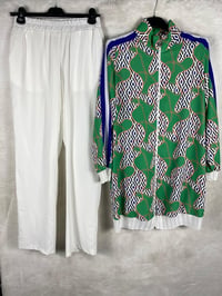 Orhan Store Zincir Detaylı Takım 1768 - YEŞİL