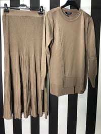 Perfect Rayon Örgü Etekli Takım 136 - TAŞ