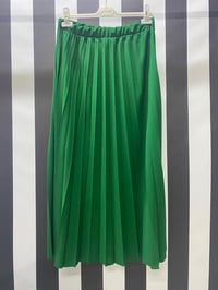 Piliseli Safir Krep Etek 802 - YEŞİL
