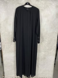Qeffa Düz Ferace 161 - SİYAH