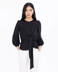 Seçil Bluz 10019-S - SİYAH