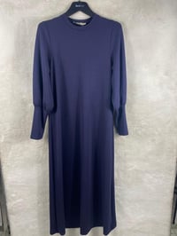 Seçil Tek Renk Elbise 1001 - LACİVERT