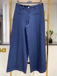 Sentez 5658  İris Geniş Paça Pantolon