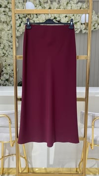 Sentez Nil Çan Etek 5462-B - BORDO