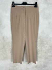 Sentez Pensli Rahat Kalıp Bilek Boy Pantolon 5544 - TAŞ