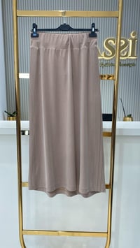 Sentez Yanı Nervürlü Etek 5461-T - TAŞ