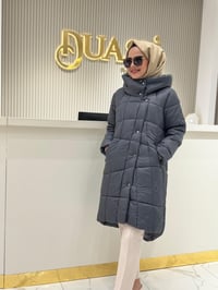 Şişme Mont  - GRİ