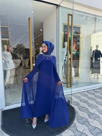 White Corner Abiye Elbise 2858 - SAKS