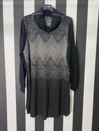 Yaka Kare Fermuar Detaylı Bluz 9205 - SİYAH