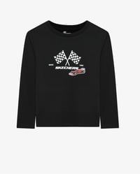 B Graphic Tee Long Sleeve T-Shirt