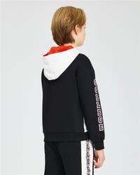 B LW Fleece Hoodie Sweatshirt