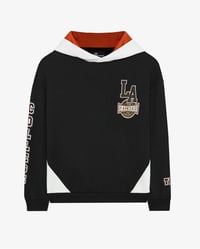 B LW Fleece Hoodie Sweatshirt