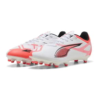 ULTRA 5 PLAY FG/AGPUMA White-PUMA Black-Glowing Red