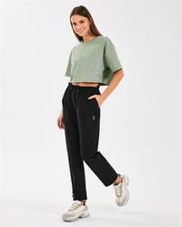 W Crop Fit Graphic Tee T-Shirt