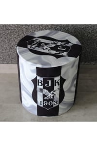 3 Boyutlu Dijital Baskılı Çok Amaçlı Beşiktaş Taraftar Puf
