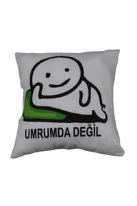3 Boyutlu Dijital Baskılı Dekoratif Konuşan Yastık/kırlent