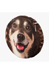 3 Boyutlu Dijital Baskılı Köpek Desenli Yastık