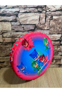 3 Boyutlu Dijital Baskılı Pjmasks Desenli Yastık