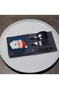 6 Adet Noel Dekoratif Kaşıklık & Peçetelik
