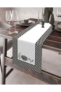 Balkabağı Desen Runner Ve Home Desen Runner 40 X 140 Ikili Paket