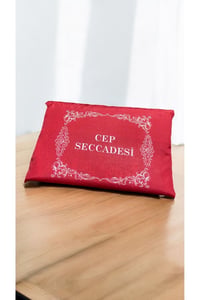 Cep Seccadesi Hediye Çeyiz Mevlüt Bohça Seccadesi Çanta Boy 5'li Seccade Set