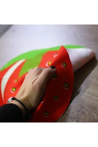 Çilek Meyve Desenli Temizlik Bezi