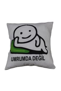 Dekoratif 3d Fermuarlı Yastık Kılıfı