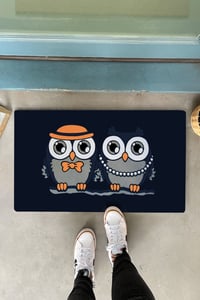 Dekoratif Ev/ofis Kapı Önü Örtüsü Baykuş