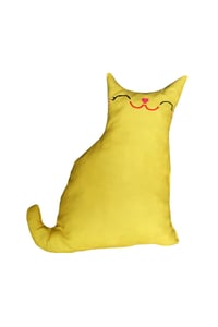 Kedi Yastık Sarı