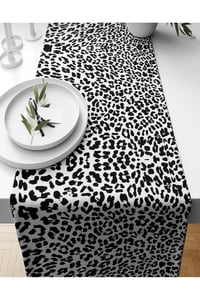 Leopar Desenli Runner 40 X 140