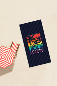 Mikrofiber Plaj Havlusu California