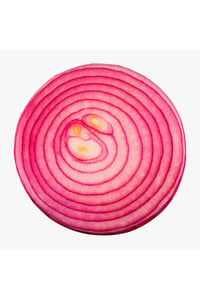 Pembe 3 Boyutlu Dijital Baskılı Soğan Desenli Yastık